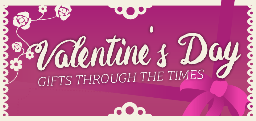 Valentine's Day Gifts Through The Ages