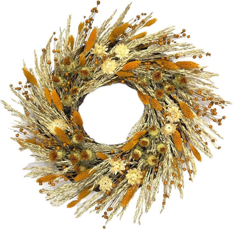 Copper Fields Wreath