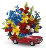 1965 Ford Mustang Flower Bouquet for men Large