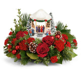 2023 Teleflora Thomas Kinkade Sweet Sounds of Christmas Bouquet Standard