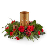 Evergreen Glow Centerpiece - Standard