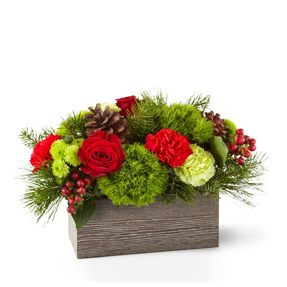 Bundled Up Christmas Centerpiece Standard