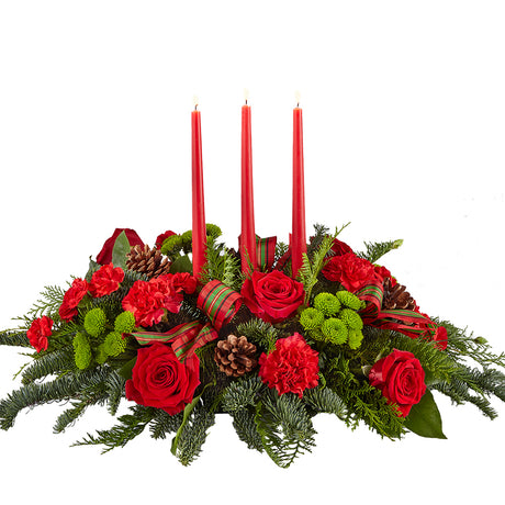 By The Candlelight Centerpiece - Exquisite