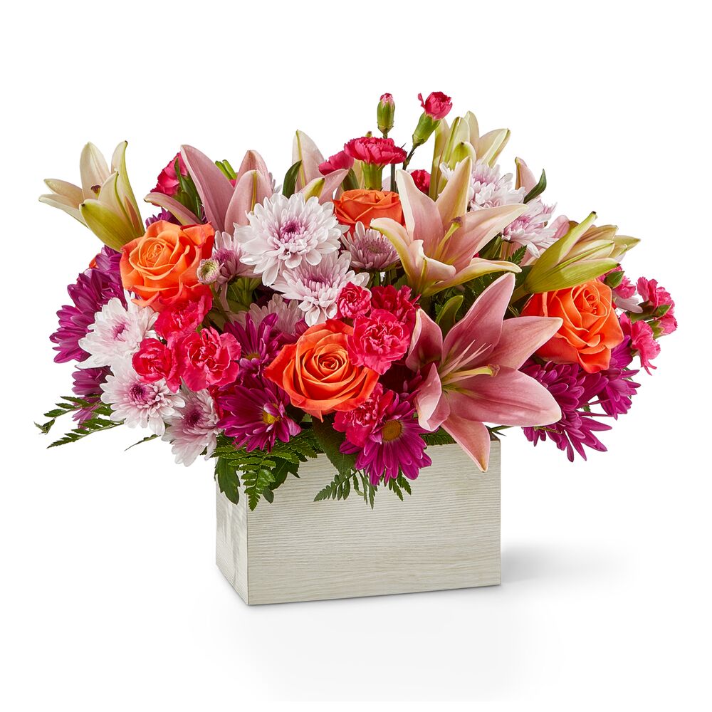 Light of my life box bouquet - Premium