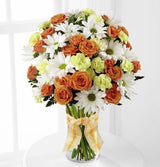 Charming grace bouquet of orange