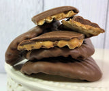 Chocolate covered peanut butter chips