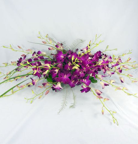 Dendrobium orchid flower centerpiece