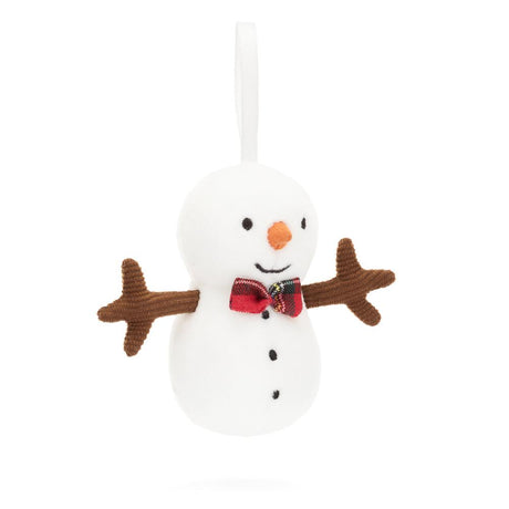 Festive Folly Snowman Ornament Jellycat