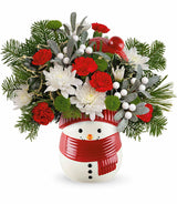 Teleflora Frosty Wishes Bouquet - Standard