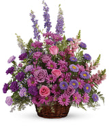 Gracious Lavender Basket - Standard