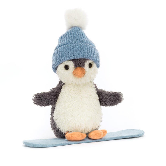 Peanut Penguin Snowboarding Jellycat