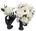 Gerbera Daisy Rose Prom Flower Package - White