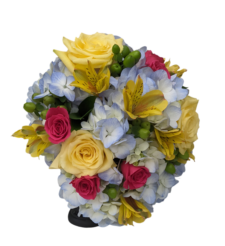 Springtime clutch prom flowers