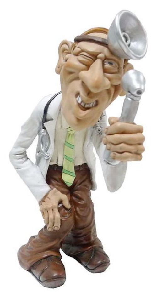 Standing doctor figure by Warren Stratford