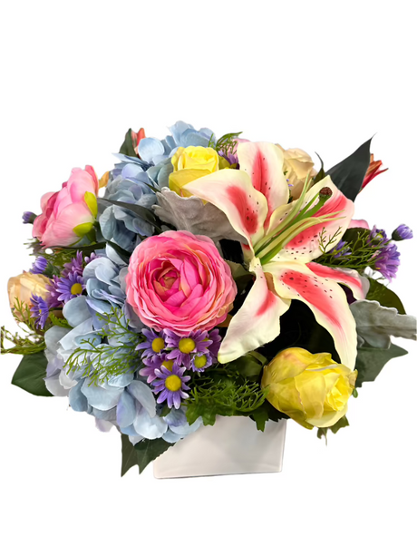 Summer Breeze Silk Flower Bouquet