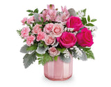 Teleflora Blushing Gem Bouquet Deluxe