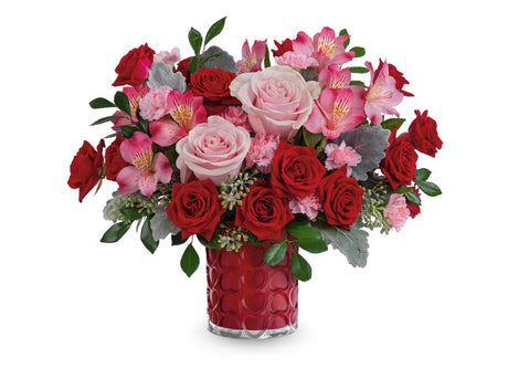 Teleflora Enchanted Hearts Bouquet - Premium