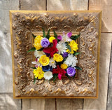 Antique Blooms Forever Flower Wall Art