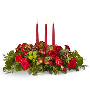 By The Candlelight Centerpiece - Premium