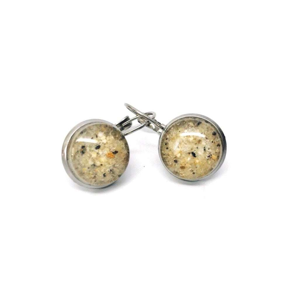 Martha's Vineyard Sand Beach Earrings