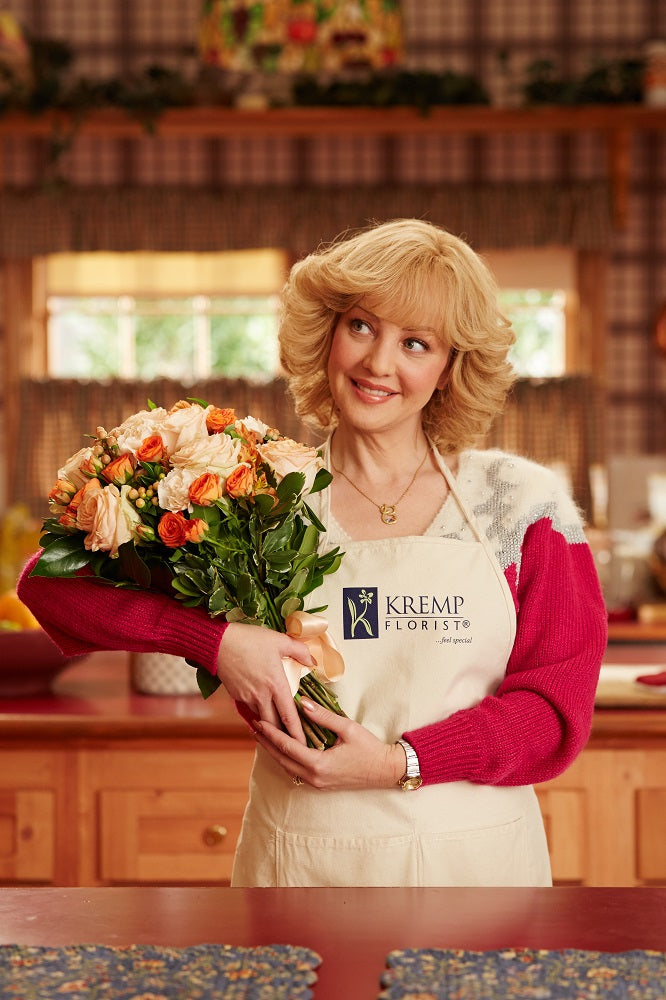 Bev Bouquet of Orange Flowers