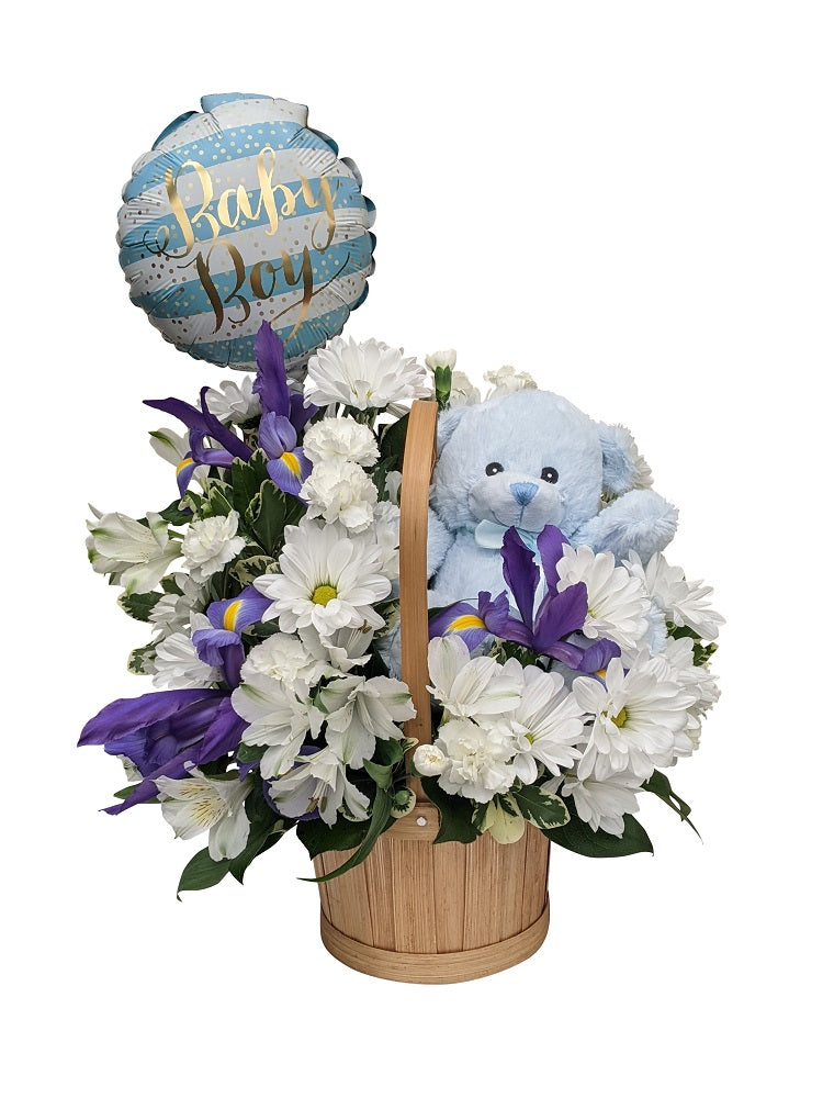 Big Welcome Bouquet - Baby Boy - Standard