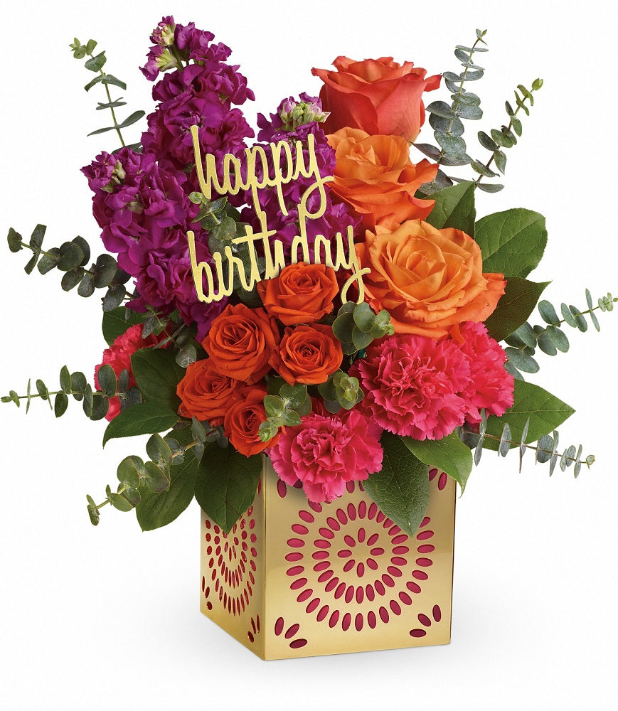 Birthday Sparkle Bouquet - Deluxe