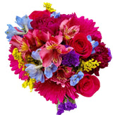 Bright Flower Clutch bouquet 