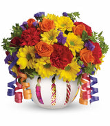 Teleflora Brilliant Birthday Blooms Bouquet Standard