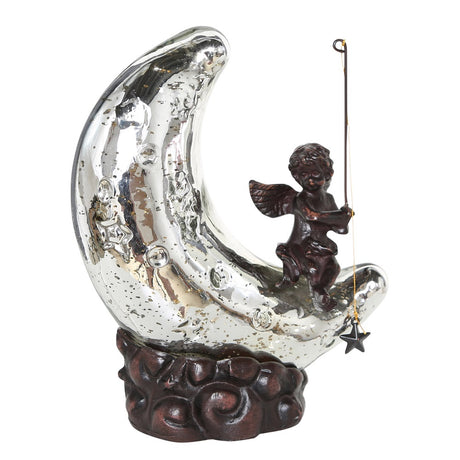 Cherub Moon Lamp