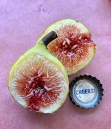 Chico Strawberry Fig Fruit Cross Section