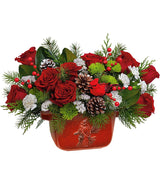 Classic Cardinal Bouquet - Premium