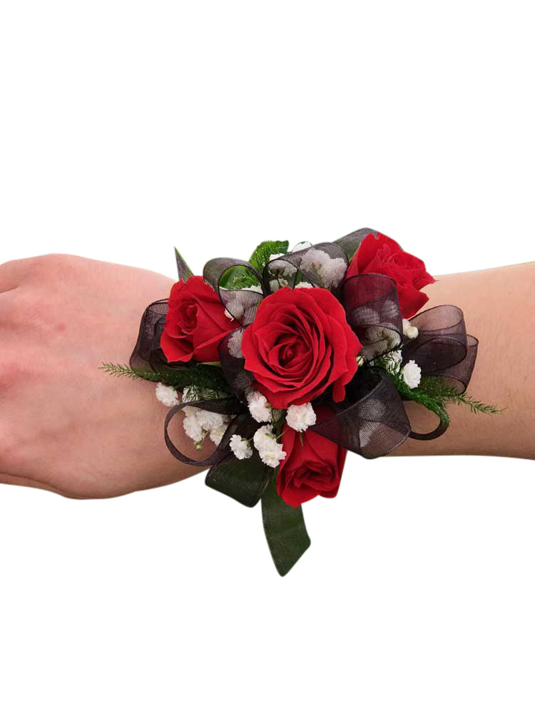 Father Daughter Dance Corsage Red Roses