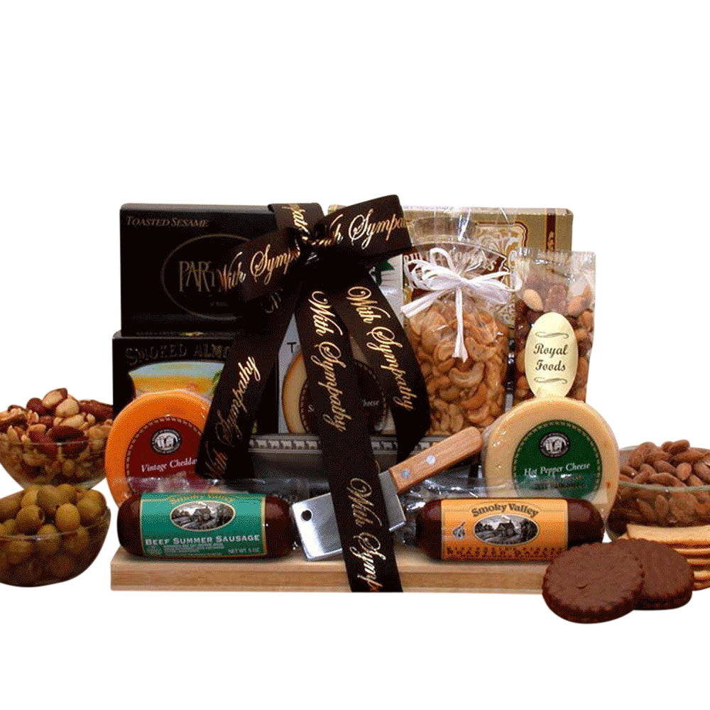 Deepest Sympathy Gourmet Gift Basket