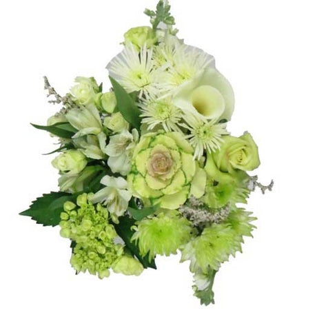 White Feel Special Bouquet Standard