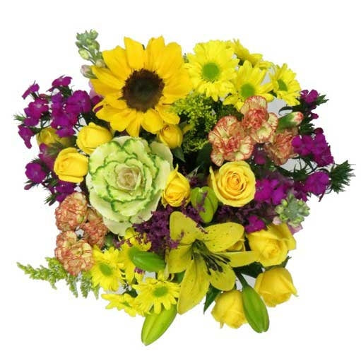 Yellow Feel Special Bouquet Deluxe