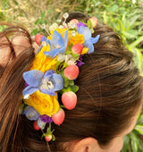 Spring Floral Hair Comb