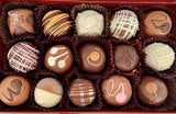 Premium Chocolate Truffle Gift Box Close Up