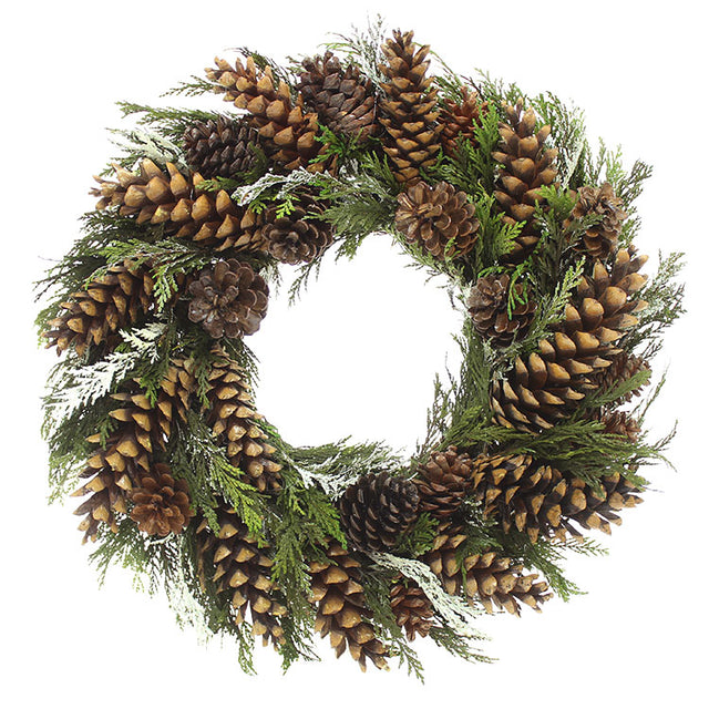 Gilded Cabin Wreath