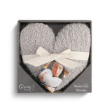 Giving Heart Pillow- Taupe