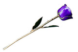 Gold Dipped Lilac Rose Stem