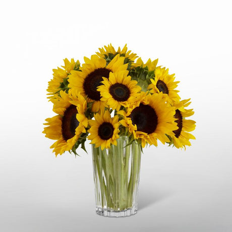 Golden Sunflower Bouquet by Vera Wang Small