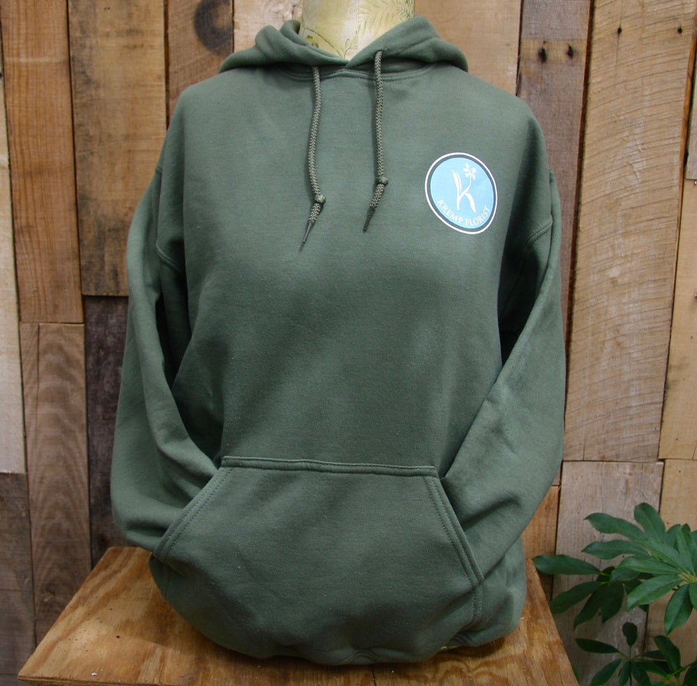 Kremp Florist Green Hoodie