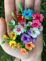 Handmade Mini Hibiscus in Pot- Color Options