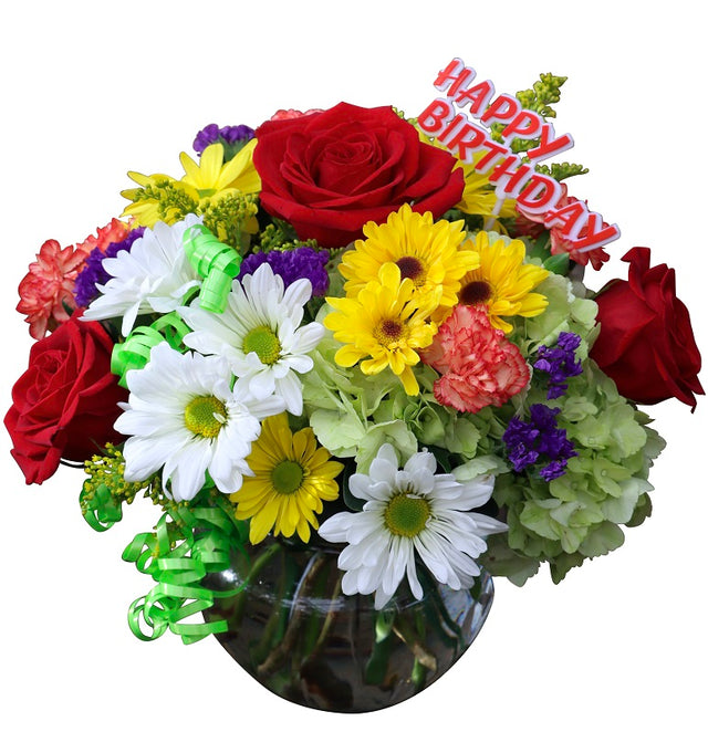 Happy Birthday Flower Bouquet