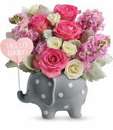 Hello Sweet Baby Girl Bouquet - Standard