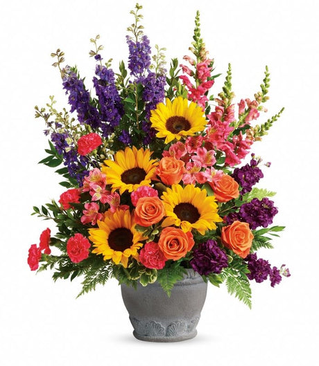 Hues of Hope Bouquet - DELUXE