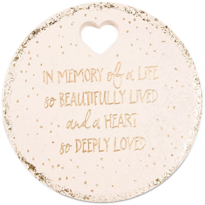 In Memory of Life Garden Stone