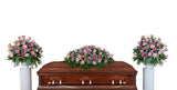 Roses and Lilies Funeral Flower Package