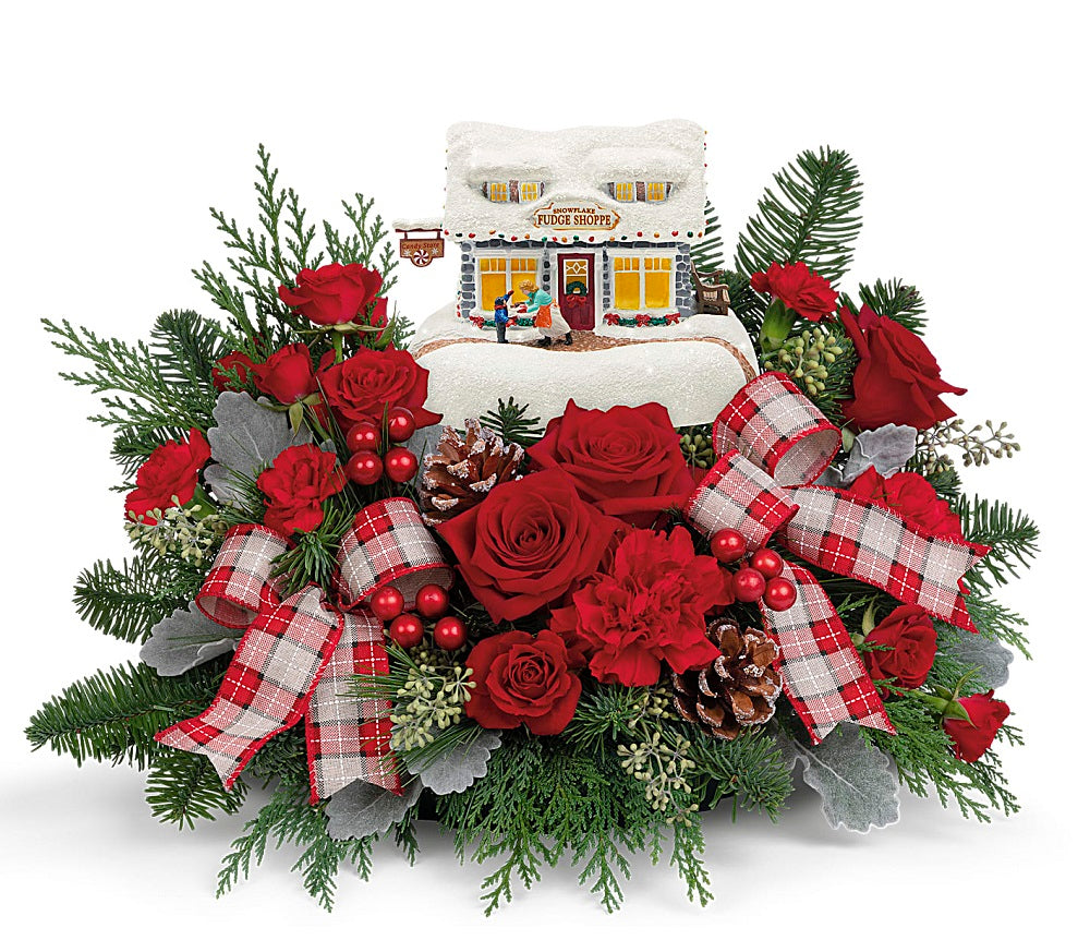 Teleflora Thomas Kinkade Sweet Shoppe Bouquet Deluxe